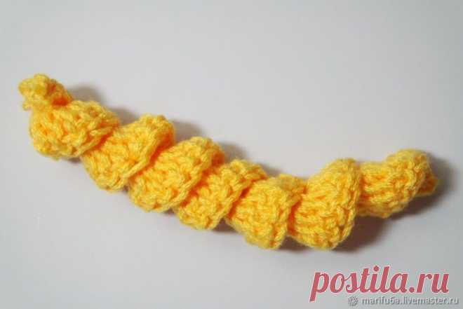 Легкий способ связать спираль крючком