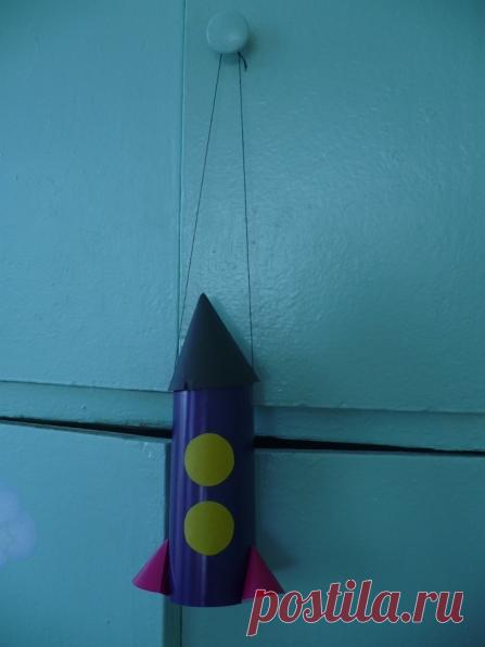Ракета из бумаги ⋆ Страна Рукоделия - вязание и вышивка своими руками