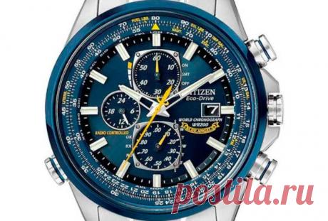 Часы Citizen с секундомером