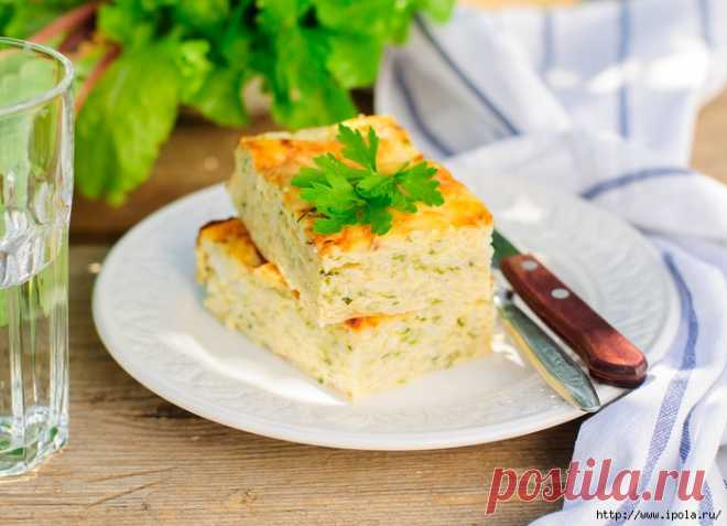Кабачковый омлет.