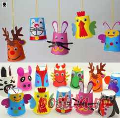 Поделки из одноразовых стаканчиков своими руками