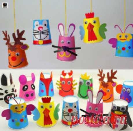 Поделки из одноразовых стаканчиков своими руками