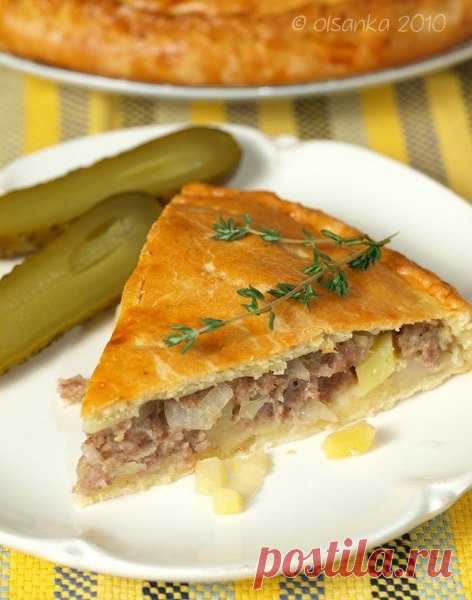 Пирог с мясом