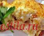 Запеченная рыба по-французски