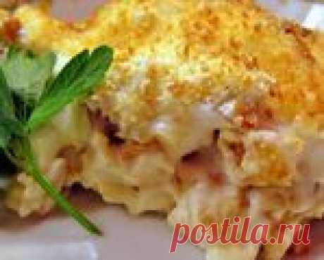 Запеченная рыба по-французски