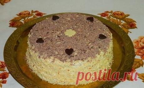 Шустрый повар.: Творожный торт с нежным ореховым кремом на сковороде