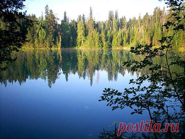 Озерко в горах
