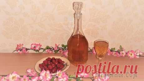 Слабоалкогольный напиток из плодов шиповника