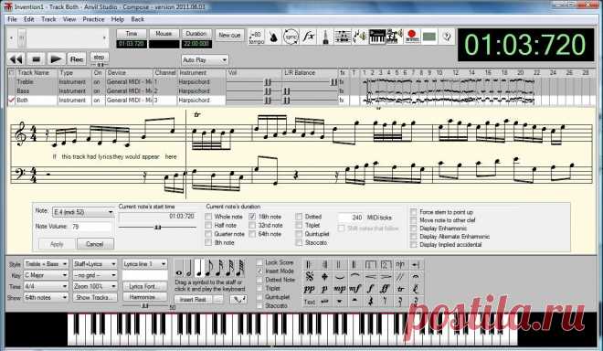 Anvil Studio by Willow Software -  Simple VST Host  Anvil Studio by Willow Software (@KVRAudio Product Listing): Anvil Studio is a free Windows 7 / Vista / XP program for editing multi-track MIDI files. The free version can: Host a VST-Instrument using Core Audio, DirectX or WDM. Create songs with unlimited MIDI tracks and 2 audio tracks up to one minute long. With the optional Anvil Studio Pro-Mix accessory, it can load any number of VST-Effects and VST-Instruments, and R...