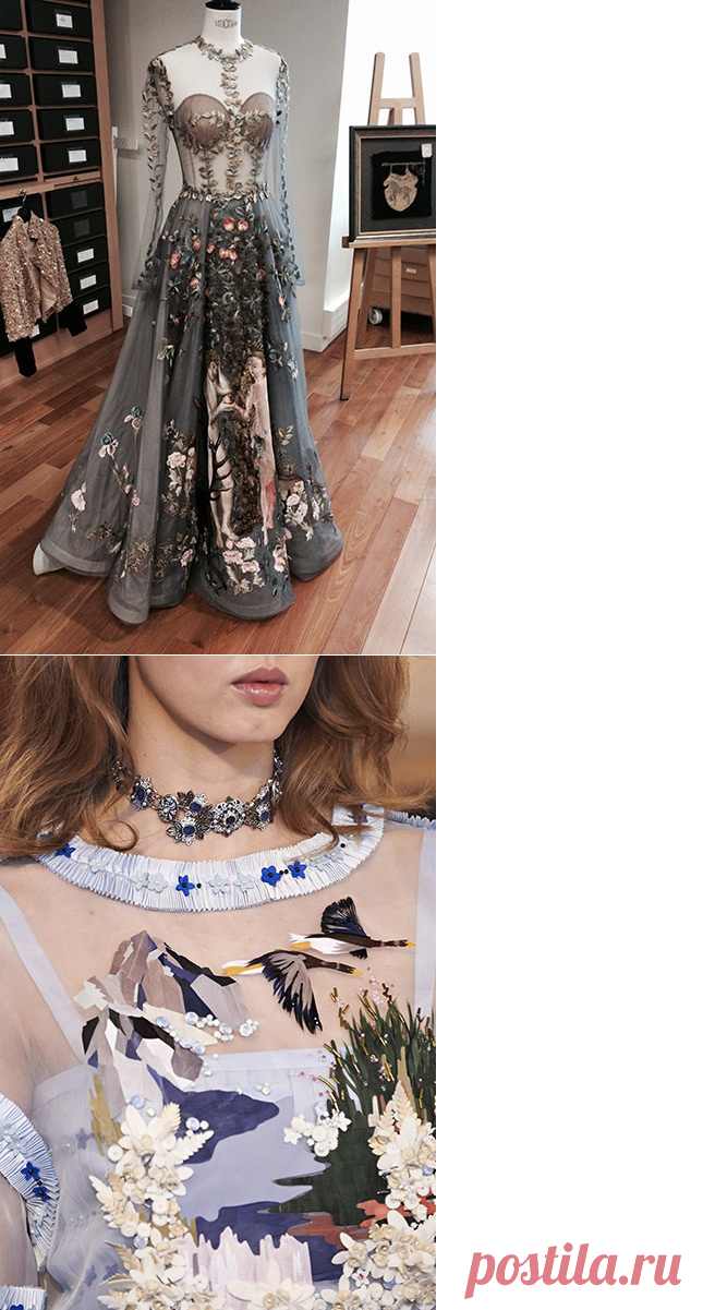 В мастерских Métiers d’Art (отчёт) / Материалы, техники и инструменты / ВТОРАЯ УЛИЦА