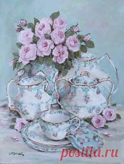 Carolyn Jarrett приколол(а) это к доске Tea Time