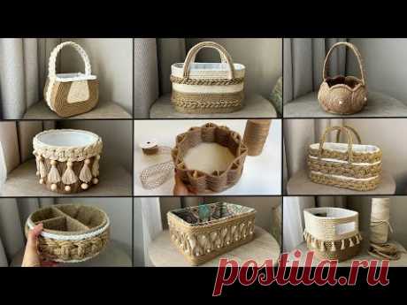 9 AMAZING JUTE IDEAS 2024 / Easy Home decoration and Organization Ideas / DIY