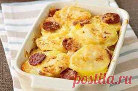 Рецепт овощной запеканки с сардельками - Запеканка овощная, с грибами . 1001 ЕДА вкусные рецепты с фото!