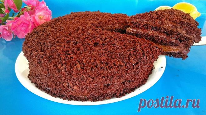 Шоколадный торт шоколадный бархат