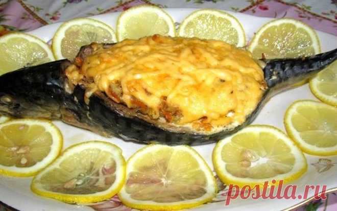 Фаршированная скумбрия- на праздничный стол, и в обычную жизнь