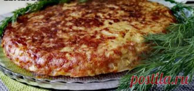 Часто делаю из капусты эту вкуснятину на сковороде - и пирог (но без муки), и гарнир