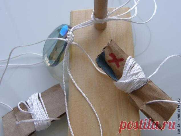 Плетём ожерелье Шамбала своими руками