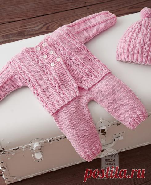 Жакет с ажурными дорожками: схема вязания, подробная инструкция, описание на сайте «Люди вяжут»