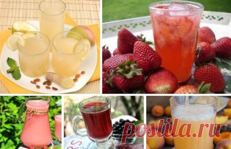 Рецепты фруктового кваса.