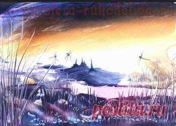 Мастера рукоделия - рукоделие для дома. Бесплатные мастер-классы, фото и видео уроки - Энкаустика