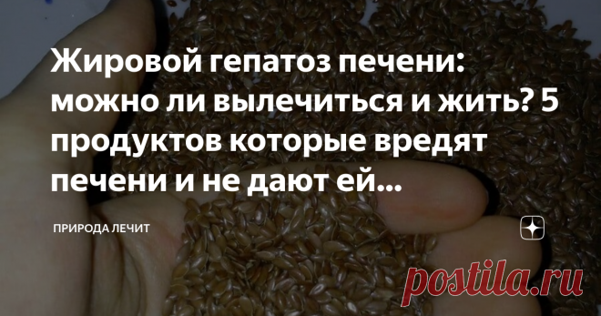 Жировой гепатоз печени: можно ли вылечиться и жить? 5 продуктов которые вредят печени и не дают ей восстановиться Статья автора «Природа Лечит» в Дзене ✍: Всех приветствую на своем блоге Природа Лечит! Очень часто врачи при жировом гепатозе назначают диету с практически полным исключением жиров.