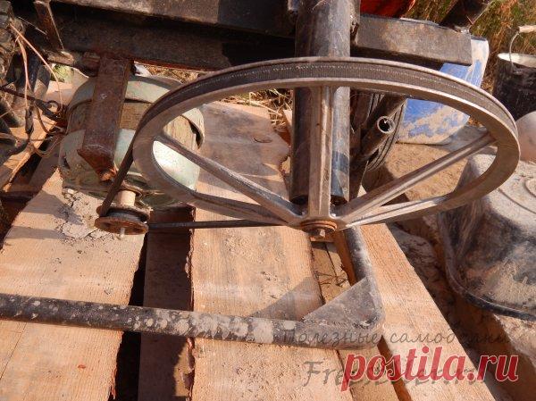 Бетономешалка своими руками из металлолома