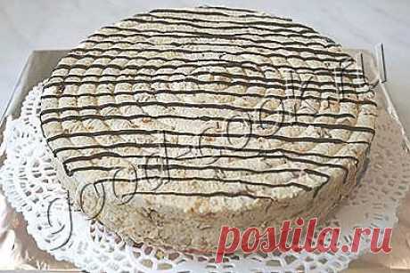 Хорошая кухня - торт &quot;Кристалл&quot; с орехово-карамельным кремом. Кулинарная книга рецептов. Салаты, выпечка.