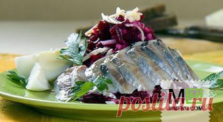 Салат со свеклой - кулинарный рецепт. Миллион Меню
