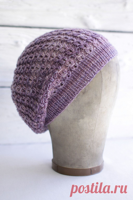 Берет. Martine Hat by Lisa R. Myers - Manos del Uruguay; Fairmount Fibers, Ltd.