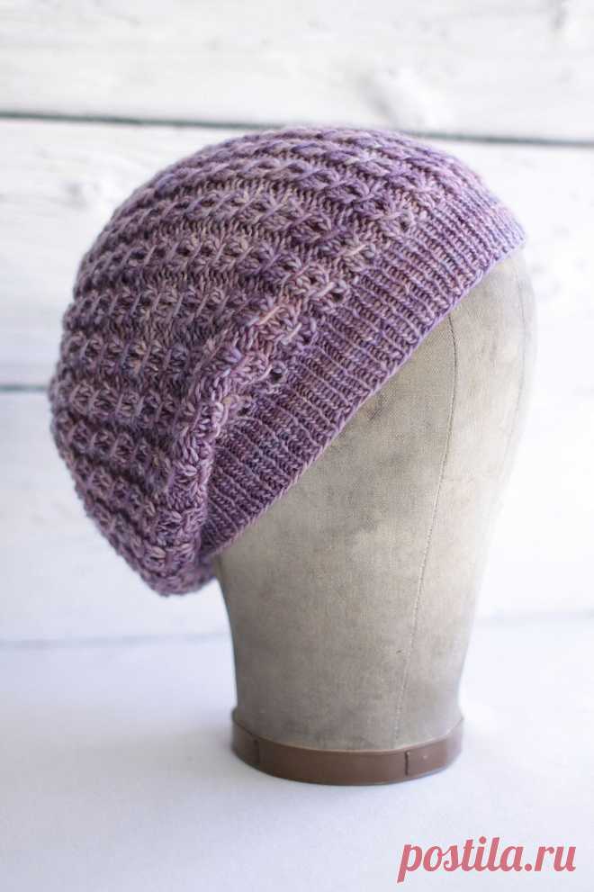Берет. Martine Hat by Lisa R. Myers - Manos del Uruguay; Fairmount Fibers, Ltd.