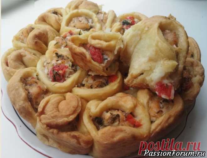 Отрывной мясной пирог 