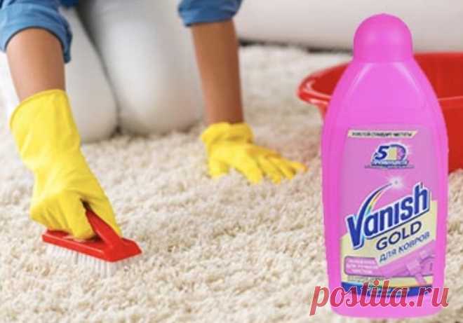 Как правильно использовать Ваниш (Vanish) для чистки ковров