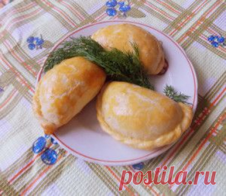 Быстрые пирожки из песочного теста | vkusnyymir