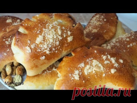 БУЛОЧКИ гребешки сдобные с повидлом/Buns with jam - YouTube
