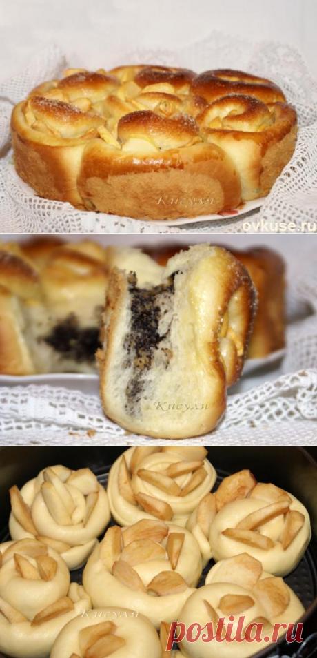 Необычный пирог с тройной начинкой и ябоками - Простые рецепты Овкусе.ру