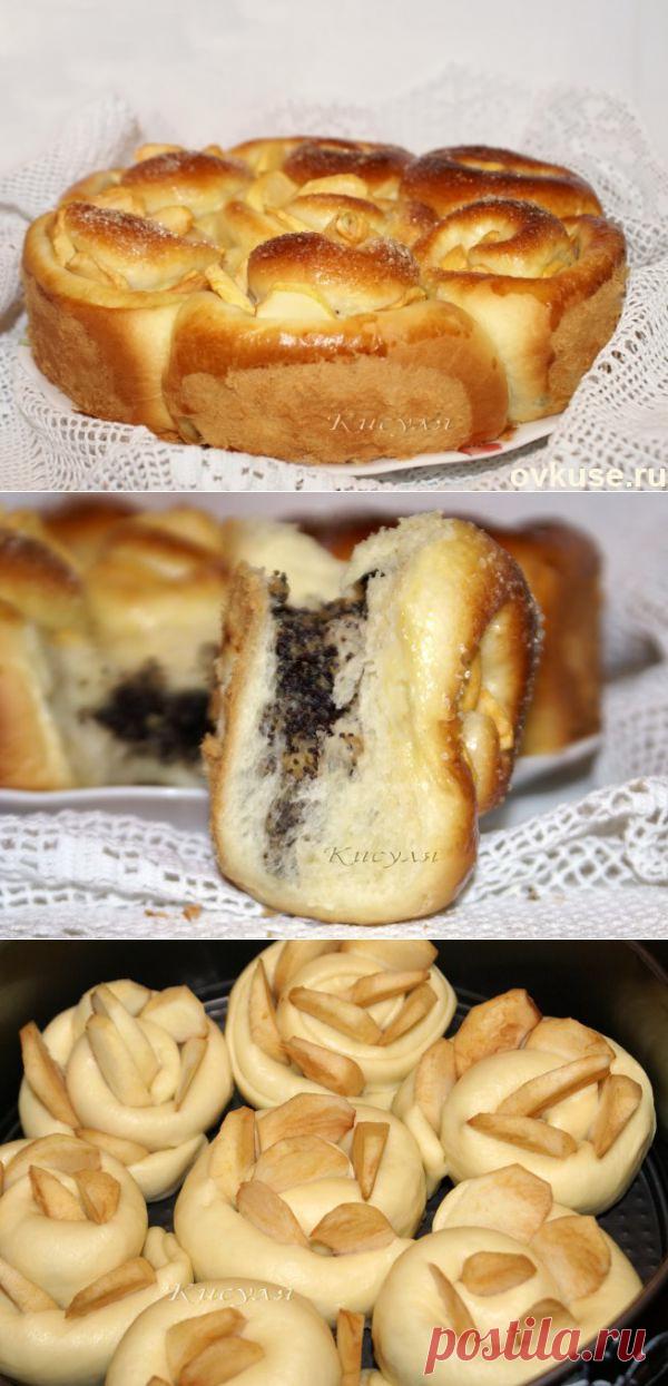 Необычный пирог с тройной начинкой и ябоками - Простые рецепты Овкусе.ру