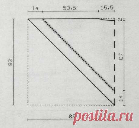Выкройка пончо с воротником стойкой | СЛИЯНИЕ СТИЛЕЙ