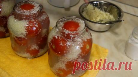 ПОМИДОРЫ на зиму «в снегу» - 13 Июля 2018 - УДАЧНАЯ ДАЧА