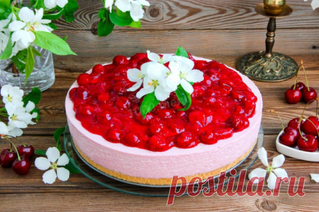 Чизкейк без выпечки с творожным сыром рецепт с фото пошагово - 1000.menu