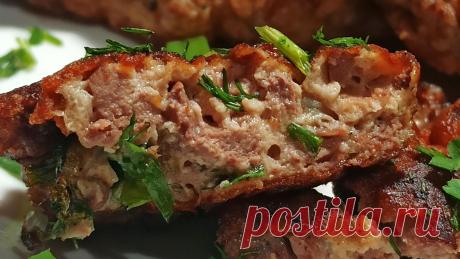 Сальники из куриной печенки. Готовятся просто, получаются вкусно. Хитрость в одном ингредиенте |... Такие сальники - печеночные котлеты - дети будут есть с удовольствием и непременно попросят добавки
