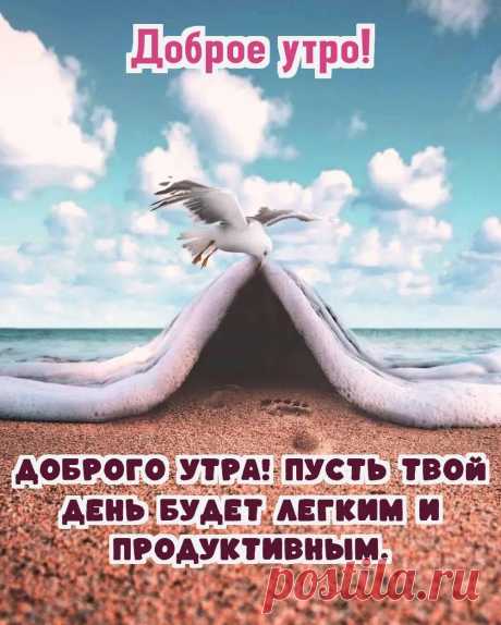 Доброе утро женщине!