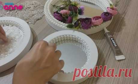 Dekoratif 3'lü Ayna Seti Yapılışı - Kendin Yap -DIY
