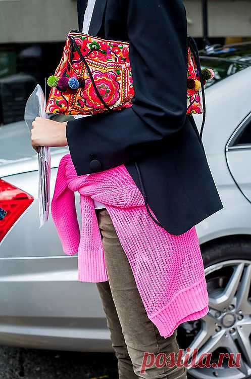 Вышитая сумочка / Вышивка / Модный сайт о стильной переделке одежды и интерьера