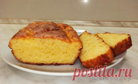 Домашний сырный хлеб без дрожжей/простой рецепт