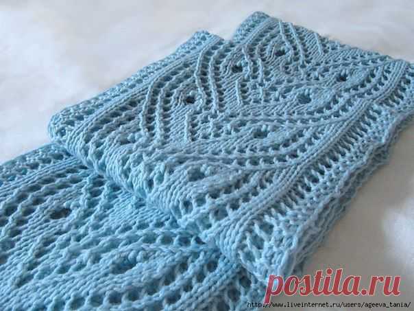 Шарф "Глаз тигра"