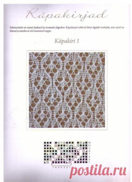 Ажурные узоры | Вязание для женщин спицами. Схемы вязания спицами