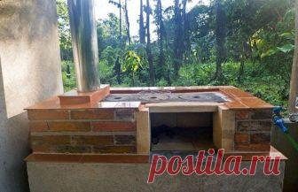 Кухонная печь из кирпича На сегодняшний день очень развито загородное строительство, дачные поселки растут как грибы после дождя, все обуславливается довольно недорогой ценой на землю, правда на новой земле и условий никаких нет, газа, воды, электричества. Все благо цивилизации подводятся потом, когда уже большая часть