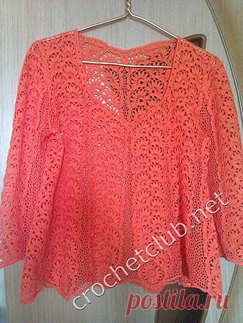 Жакет - Страница 2. Вязание Крючком. Блог Настика