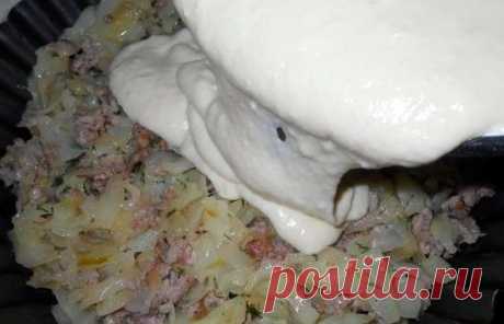 Быстрый заливной пирог с курицей и картошкой + 42 рецепта заливных пирогов