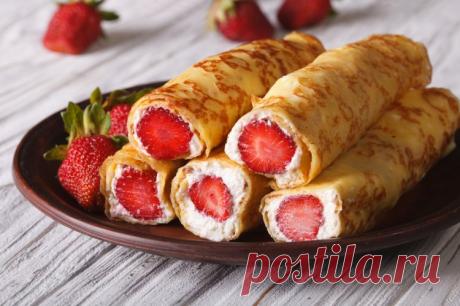 Сладкие начинки для блинов: 25 оригинальных рецептов на любой вкус